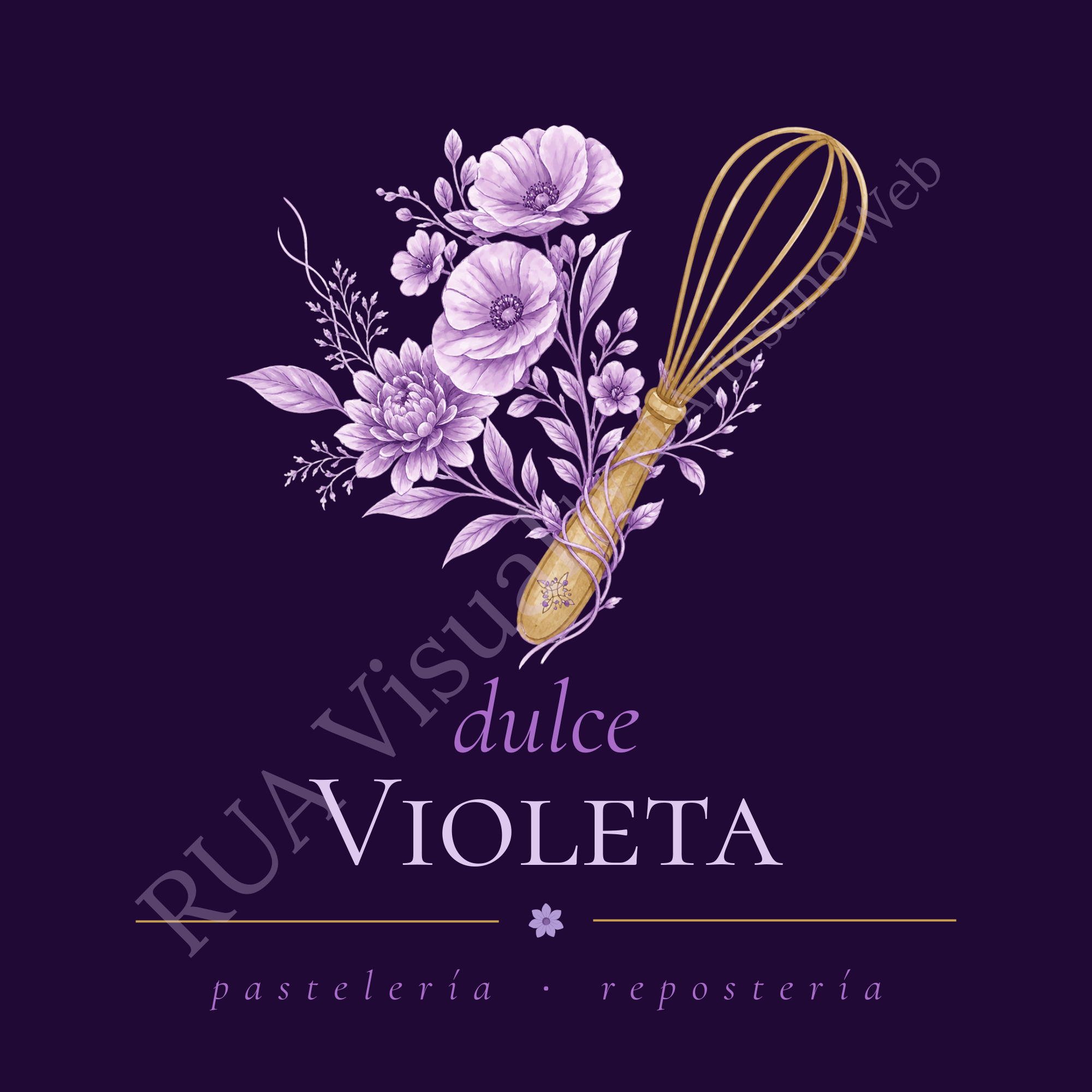 Identidad visual completa · Dulce Violeta - imagen 2