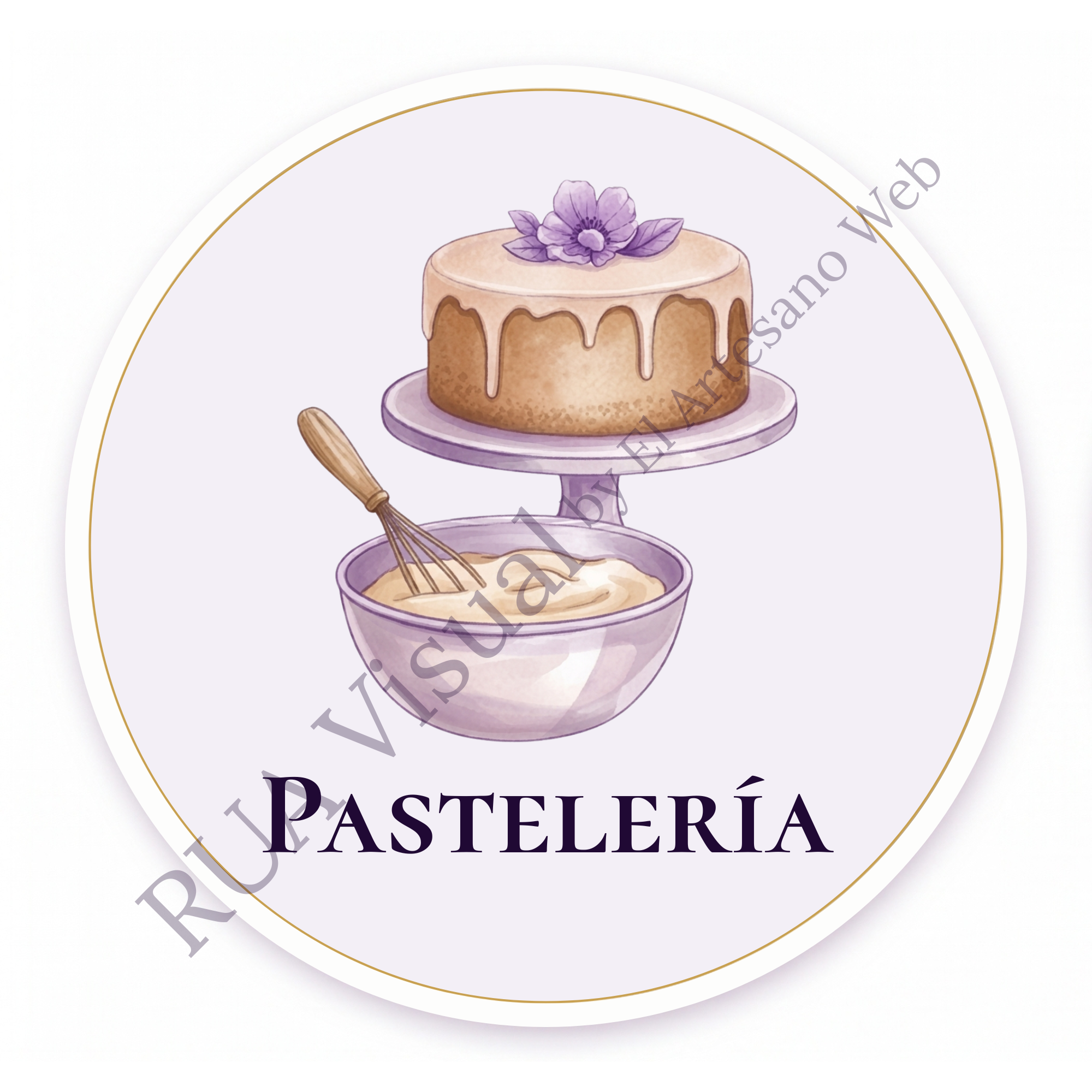 Identidad visual completa · Dulce Violeta - imagen 5