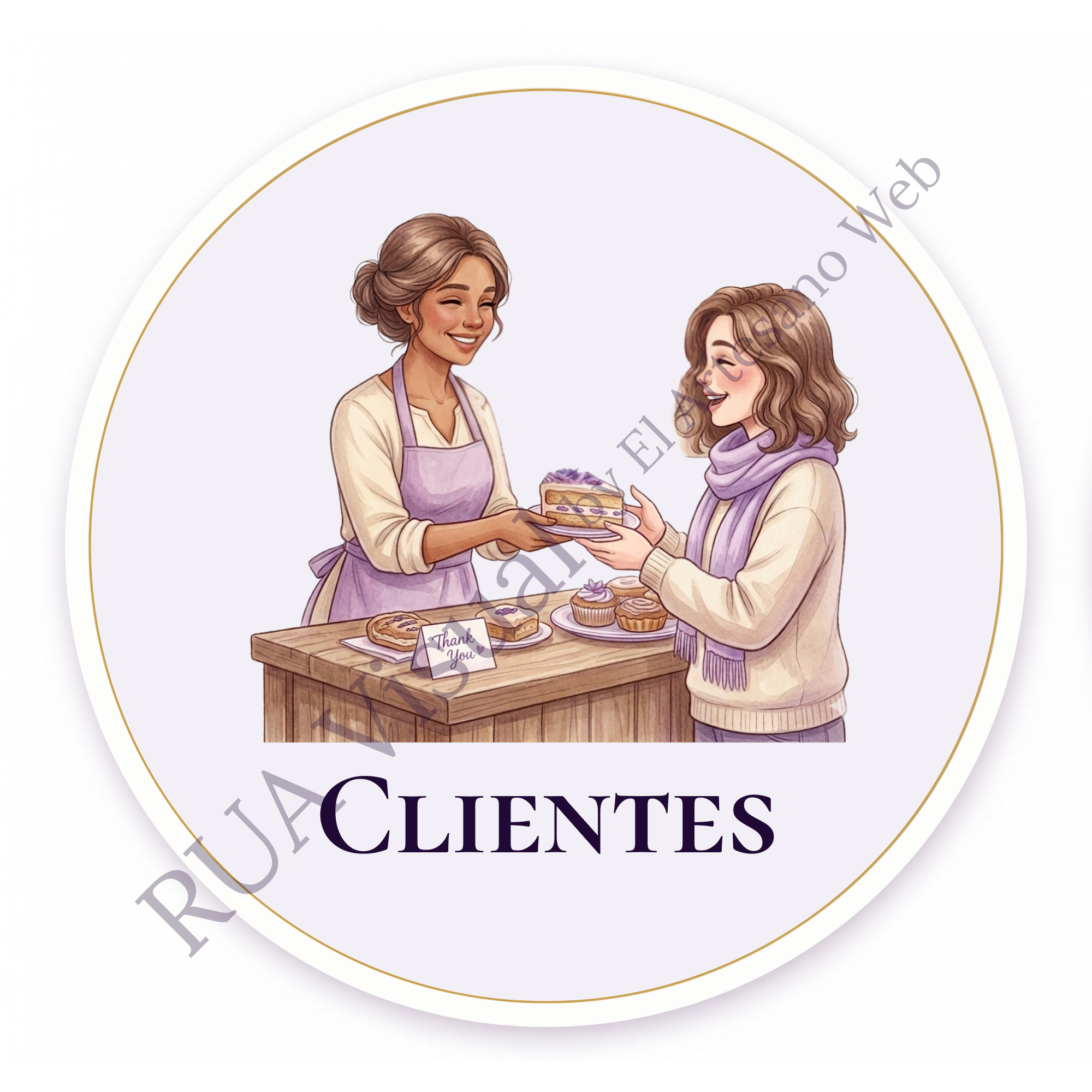 Identidad visual completa · Dulce Violeta - imagen 7