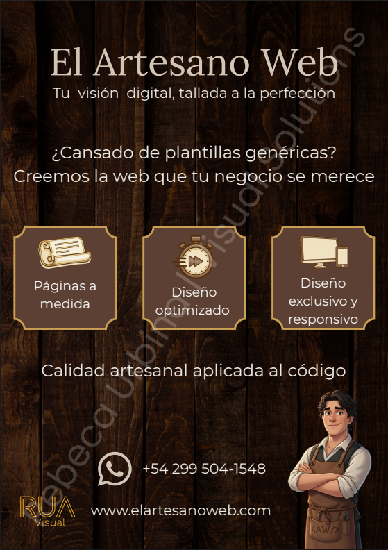 Flyer de servicios · Desarrollo Web - imagen 1